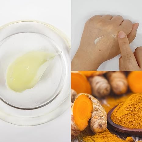 Cuthera Turmeric Korean Cream 1.69 Fl Oz - Vegan, Anti-Aging, Hydrating, Moisturizing Skincare and Jeju Natural Ingredients Turmeric, Pore care, Skin Calming