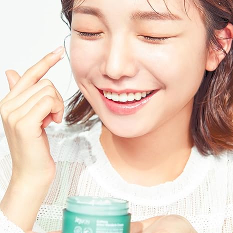 Cuthera Green Mandarin Moisturizing Cream 1.69 Fl Oz Jeju Citrus skin Soothing Vitamin Rich Hydrating, Sensitive Skin, Quick Absorption, Oil Water Balance Care, Non Irritating Korean Beauty